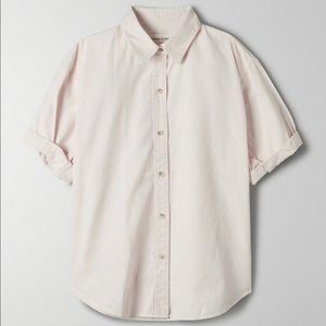 Denim Forum Jane Shirt in Blush Pink